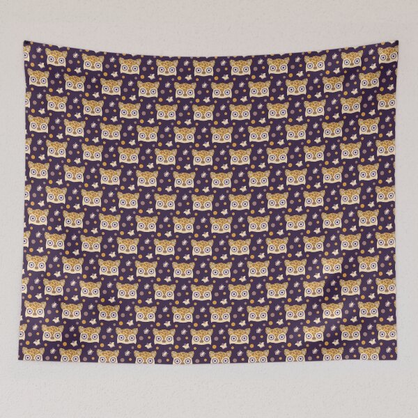 Item preview, Yellow Jaguar with purple eyes - Bolivianita Art - Graciela Mendez designed and sold by Graciela Mendez.