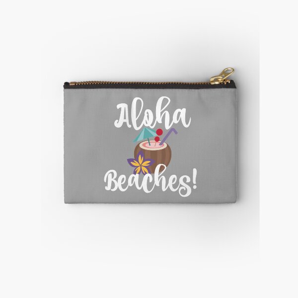 Item preview, Aloha Beaches Funny Beach Coconut Umbrella Drink  designed and sold by TawanPK.