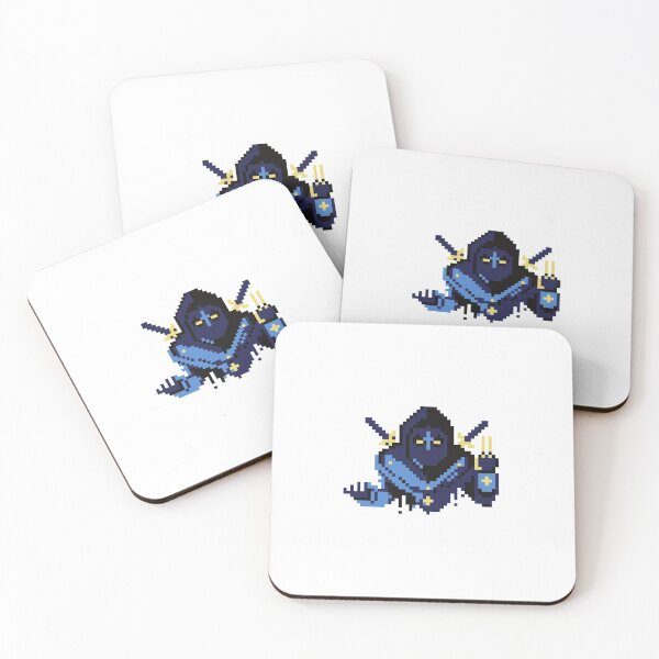 Item preview, pixelated ninja designed and sold by Shrewd Mood.