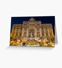 Trevi Fountain Greeting Card