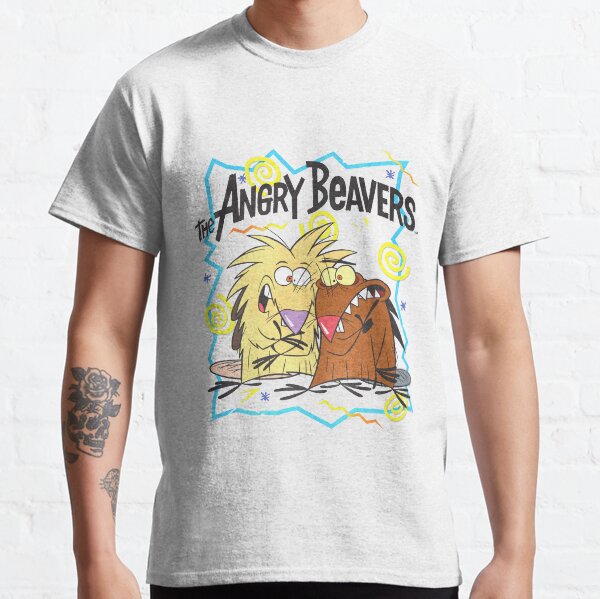 Angry Beavers Characters & 90's Graphics Classic T-Shirt