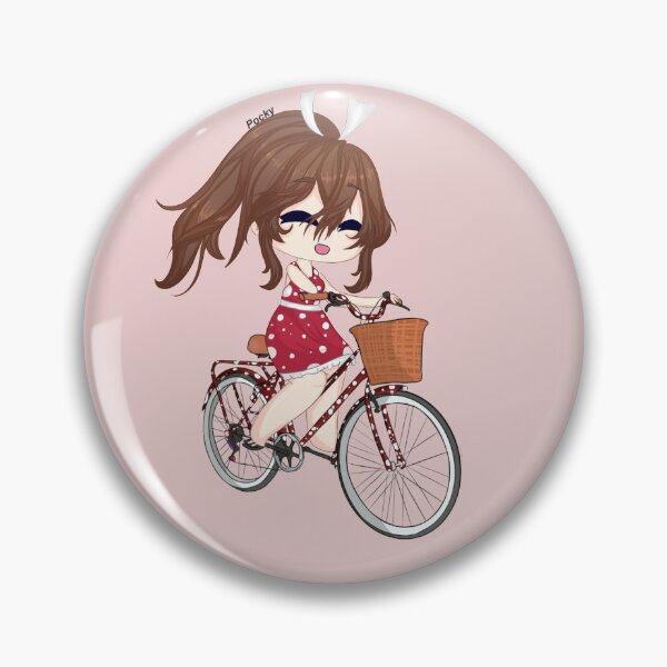 Artikelvorschau, Gacha Life- Gacha Mädchen reitet Fahrrad entworfen und verkauft von pockyartstudio.