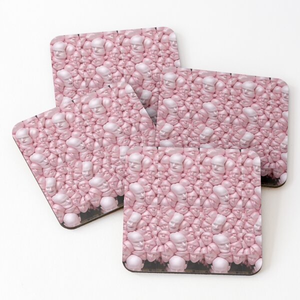 Item preview, Pink Faces , Crowded People designed and sold by lastechance.
