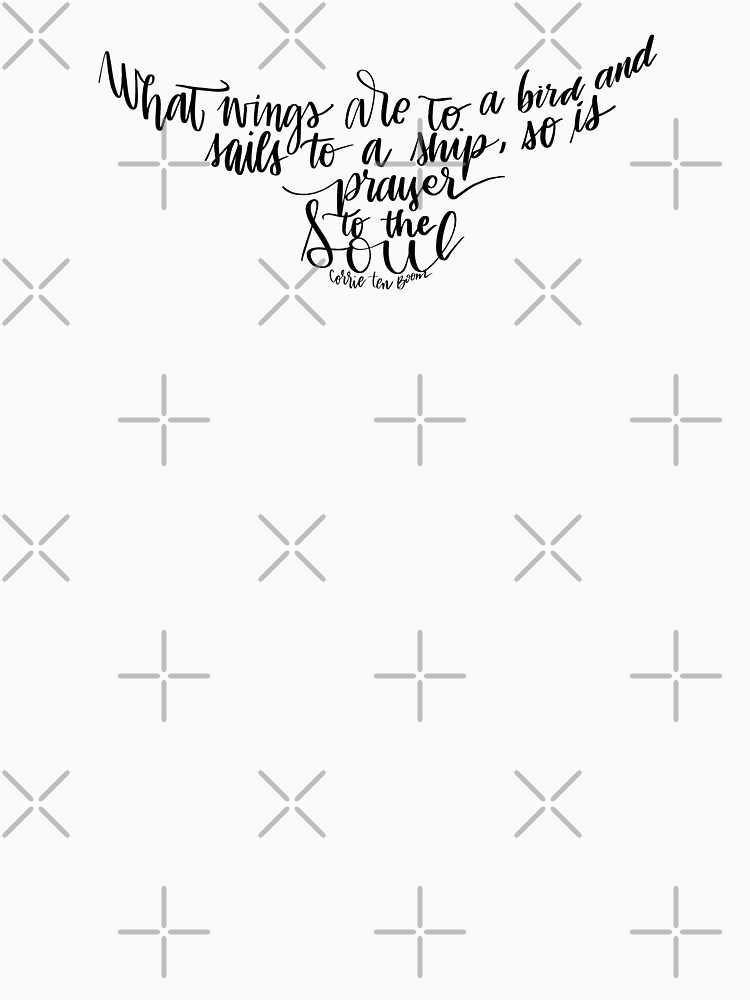 Corrie ten Boom quote bird shape prayer to the soul by mydabug