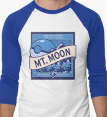 Mt. Moon Pokemon Beer Label Men's Baseball ¾ T-Shirt