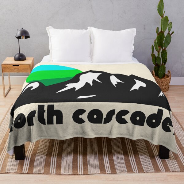 Item preview, Retro North Cascades ))(( Tourist Souvenir National Park Design designed and sold by acquiesce13.