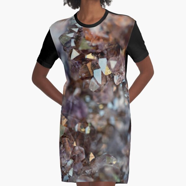 Points Of Light Graphic T-Shirt Dress