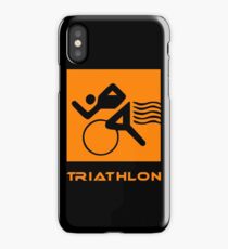 Triathlon one logo iPhone Case