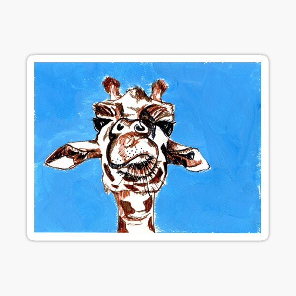 Aperçu de l'œuvre Girafe créée et vendue par SarahMogliazzi.