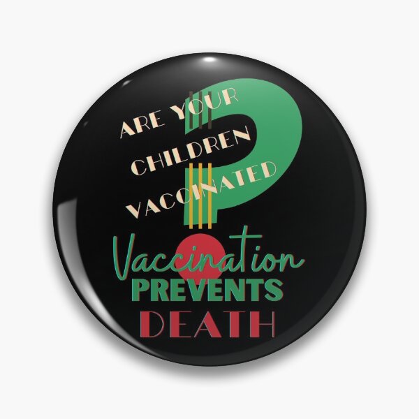 Item preview, Vaccination Saves Lives designed and sold by 216stitches.