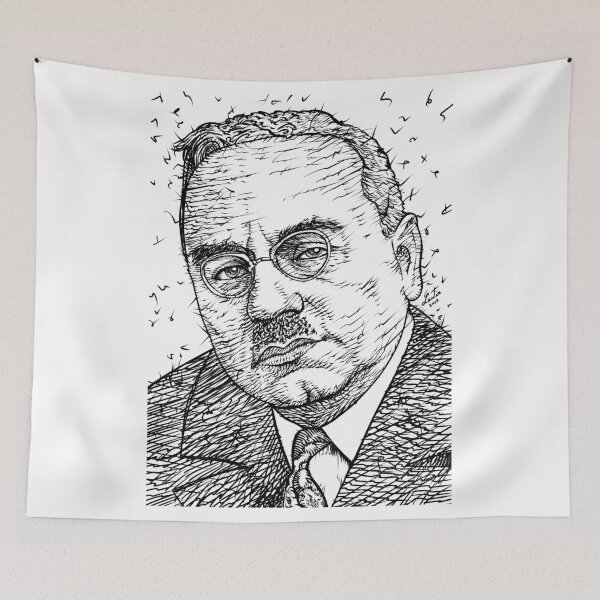 Item preview, ALFRED ADLER ink portrait .1 designed and sold by lautir.