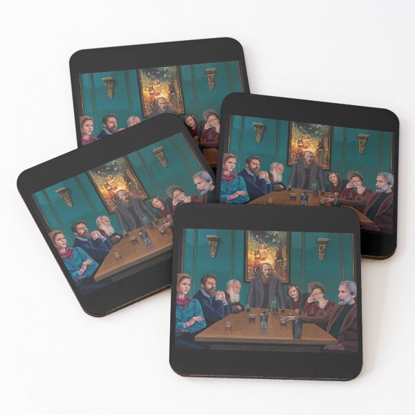 Item preview, Russian Literature Giants Painting designed and sold by PaulMeijering.