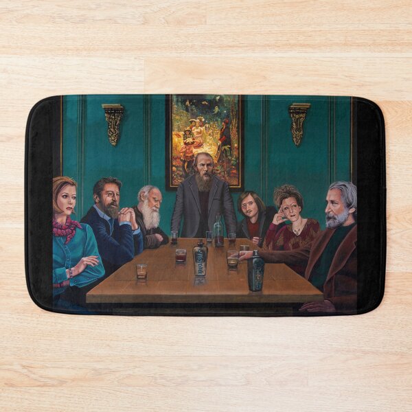 Item preview, Russian Literature Giants Painting designed and sold by PaulMeijering.