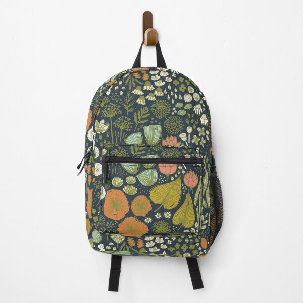 Item preview, Botanical Sketchbook M+M Navy by Friztin designed and sold by friztin.