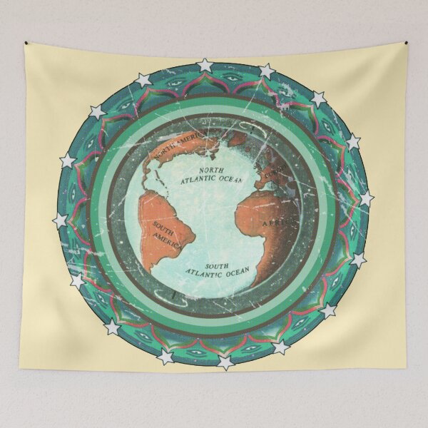 Item preview, Mother Earth Mandala - Distressed Retro Vintage Aesthetic designed and sold by elevens.