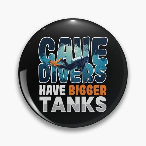 Item preview, Cave Divers Bigger Tanks Cave Diver designed and sold by MooonTees.