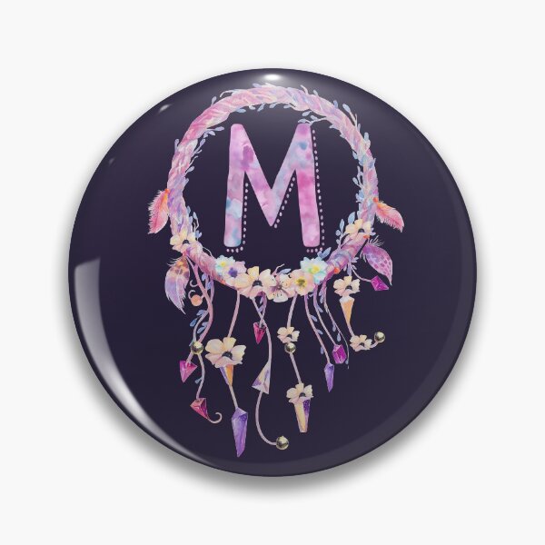 Item preview, Pretty Dreams Monogram M designed and sold by PrettyPersonal.