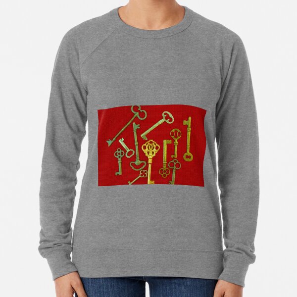 red keys sweatshirt