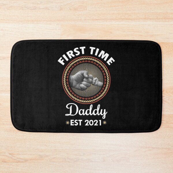 Item preview, First Time Daddy EST 2021 Funny Family Promoted To Dad Fathers Day Gift designed and sold by Md. Manjur Ahamed.