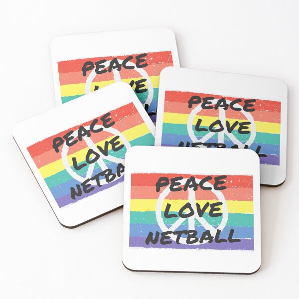 Item preview, Peace. Love. Netball  designed and sold by TheGreenGoat.