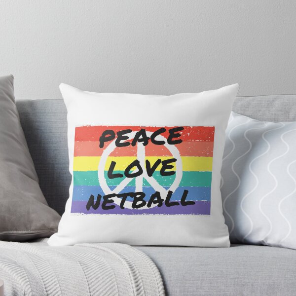 Item preview, Peace. Love. Netball  designed and sold by TheGreenGoat.