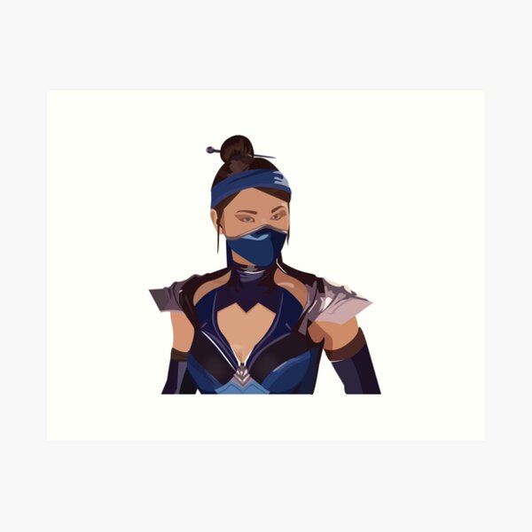 Artikel-Vorschau von Kitana Kunst Mortal Kombat, designt und verkauft von MerigoldShop.