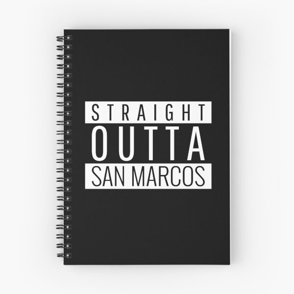 Item preview, Straight Outta San Marcos California designed and sold by Teelogic.