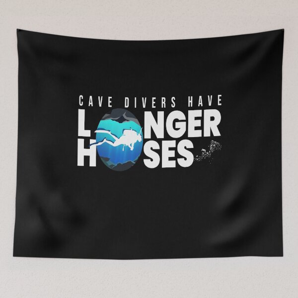 Item preview, Cave Divers Longer Hoses Cave Divers designed and sold by MooonTees.