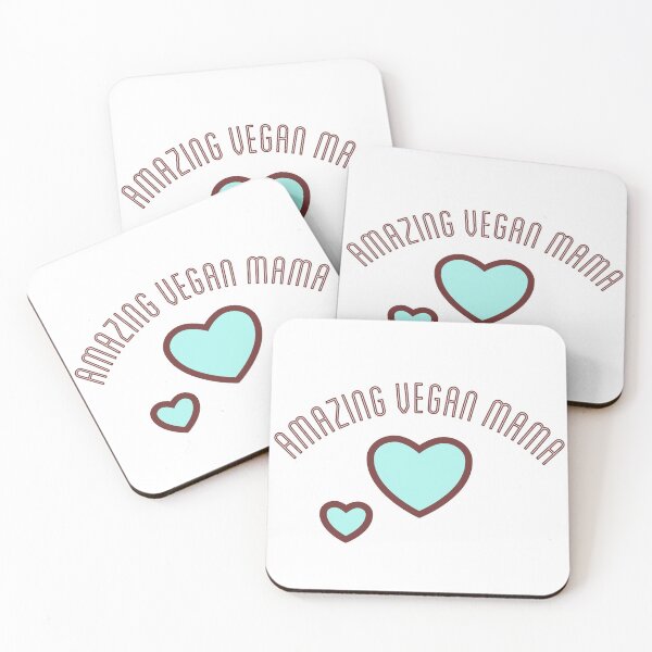 Item preview, Amazing Vegan Mama, Vegan Mother’s Day Blue Hearts designed and sold by WhimsicaliTee.
