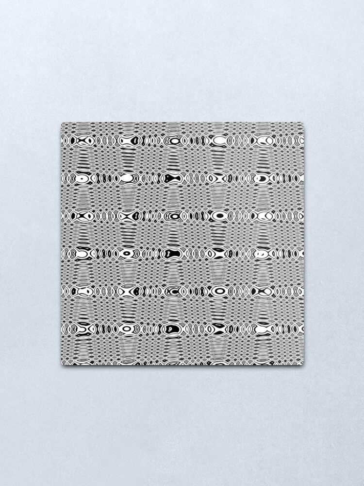 Alternate view of Frequency Metal Print