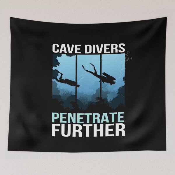 Item preview, Cave Divers Penetrate Cave Diver designed and sold by MooonTees.
