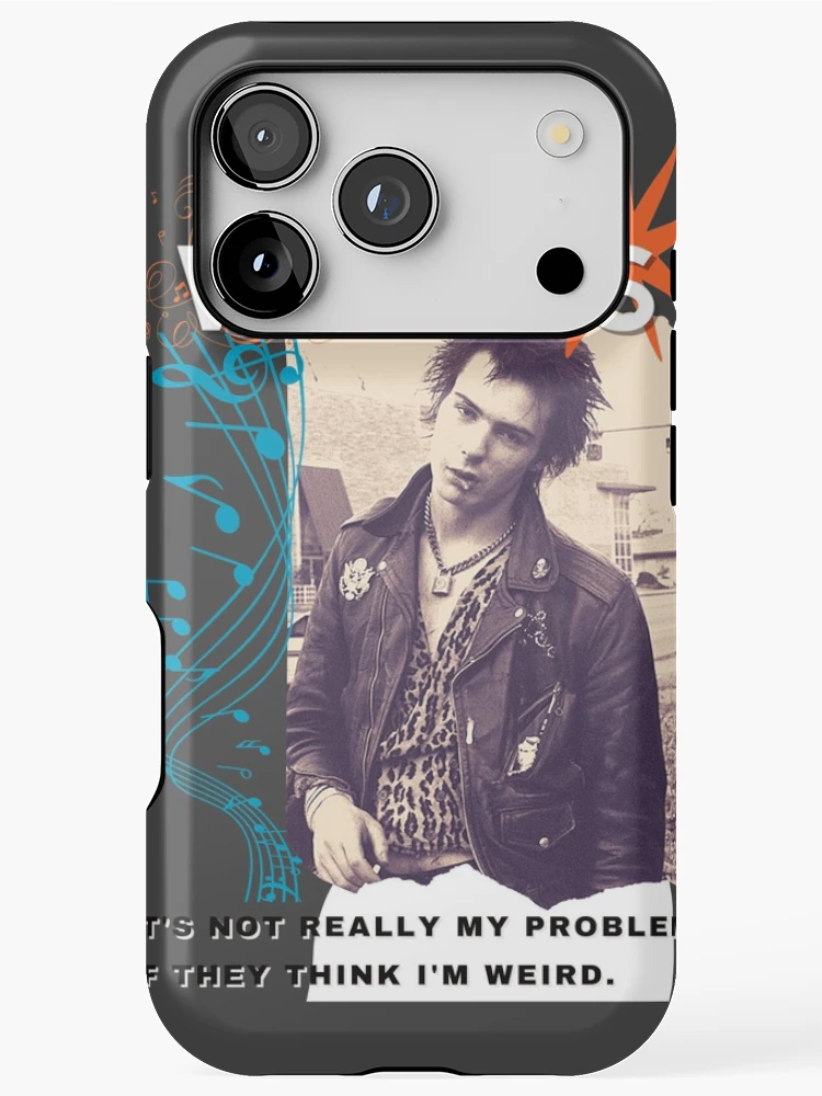 Thumbnail 1 of 4, iPhone Case, Punk Rocker Quote designed and sold by Mark Mentzer.