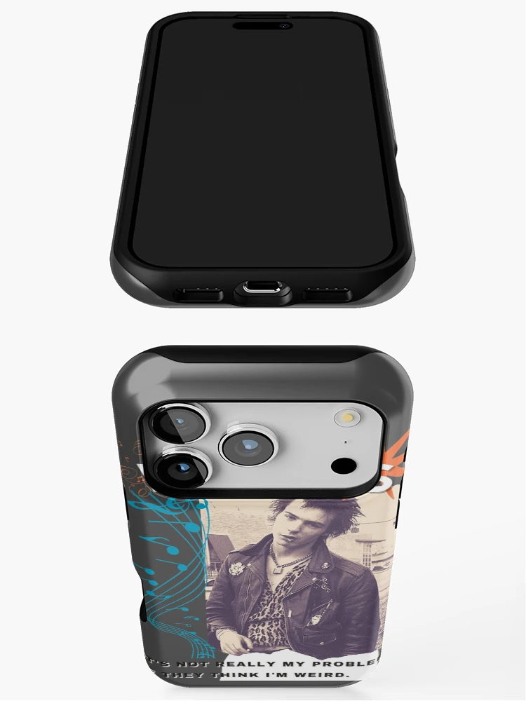 Thumbnail 3 of 4, iPhone Case, Punk Rocker Quote designed and sold by Mark Mentzer.