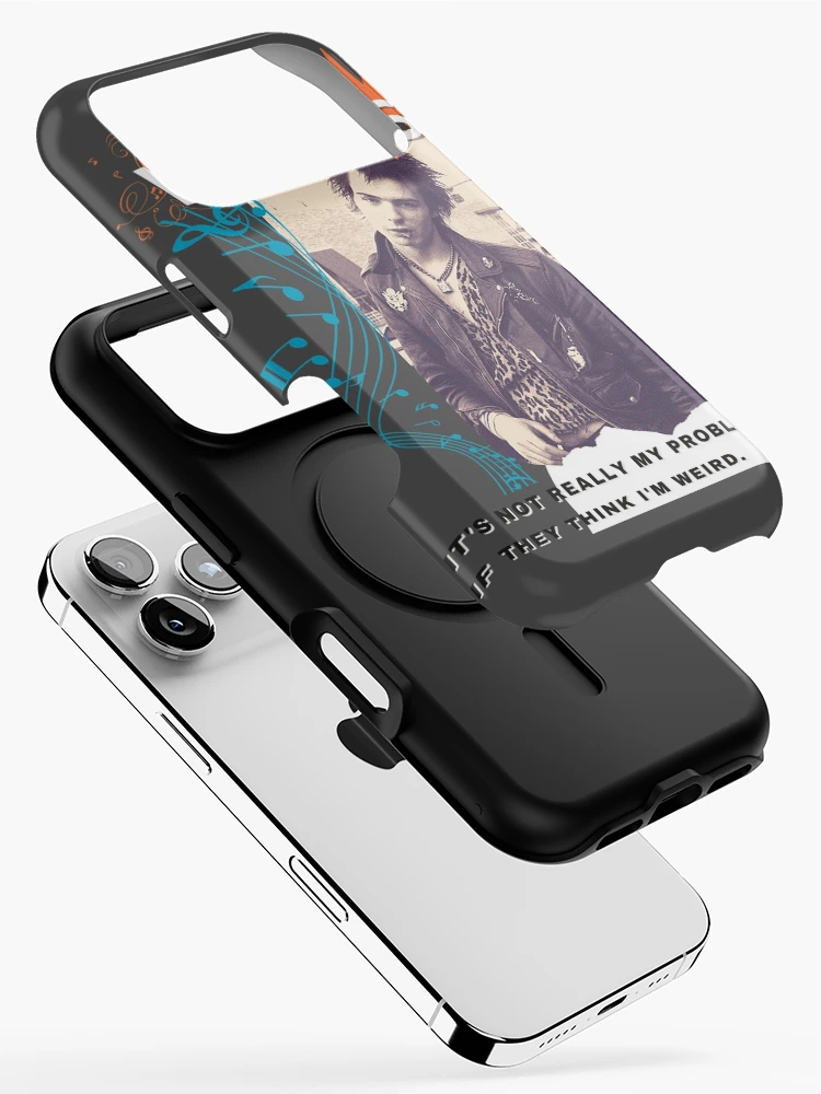 Thumbnail 2 of 4, iPhone Case, Punk Rocker Quote designed and sold by Mark Mentzer.