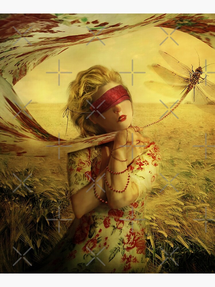 Lady With Dragonfly by dandelionimage