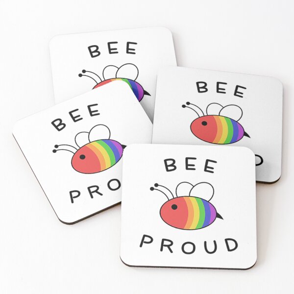 Item preview, Bee Proud LGBT Pocket - Lesbian Gay Bi Trans Pride designed and sold by TawanPK.