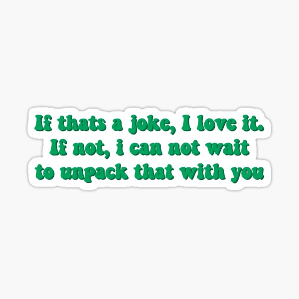 Unpack the issues Sticker