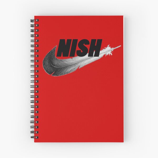 Item preview, Red Nish Shwoosh Logo designed and sold by Shibastik.