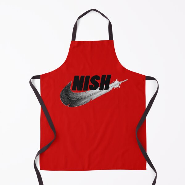 Item preview, Red Nish Shwoosh Logo designed and sold by Shibastik.