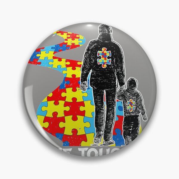 Item preview, Proud Dad Of The Toughest Boy I Know Autism Boy Gift  designed and sold by Nahimic237.