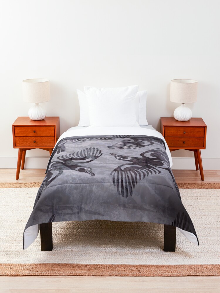 Alternate view of Crows Comforter