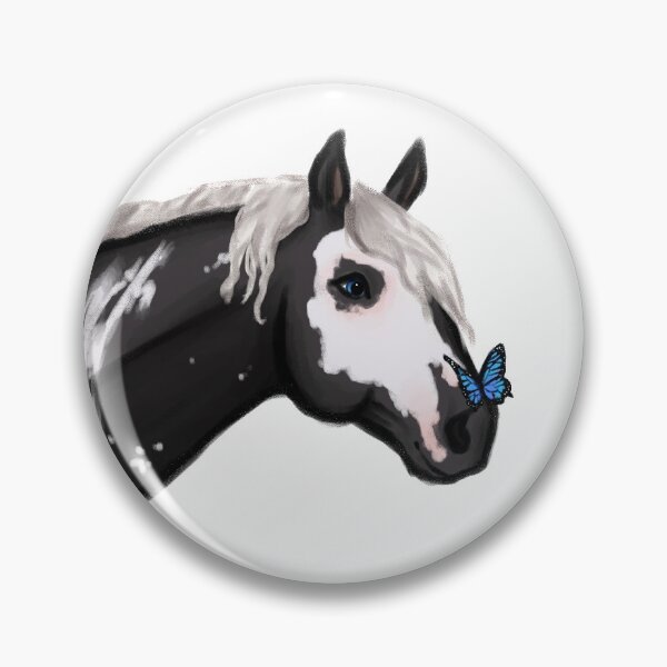 Item preview, Horse with a butterfly designed and sold by Mayrishka.