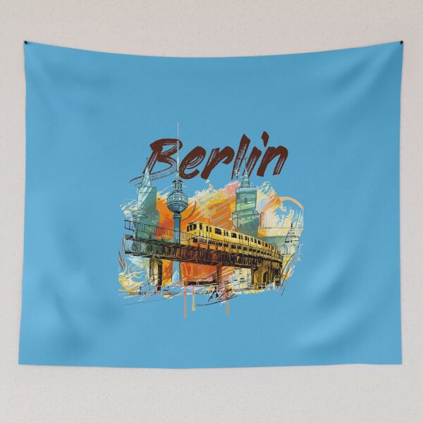 Item preview, Berlin Landmarks U-Bahn Subway  designed and sold by TawanPK.