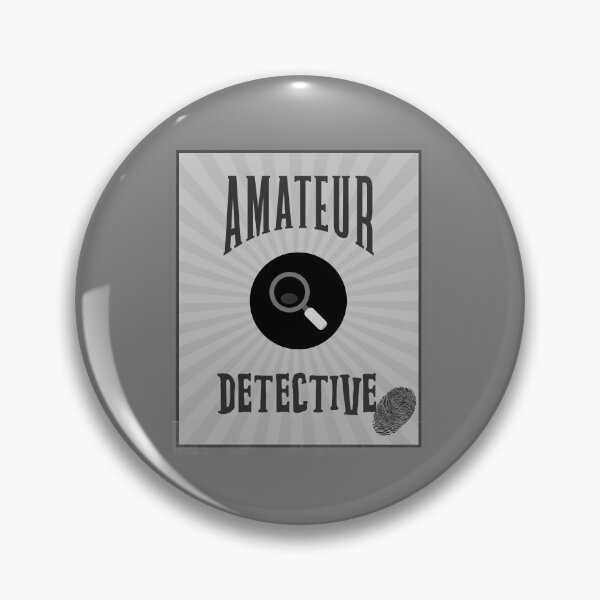 Item preview, Amateur Detective - Grey Tones designed and sold by HobbiesAndFun.