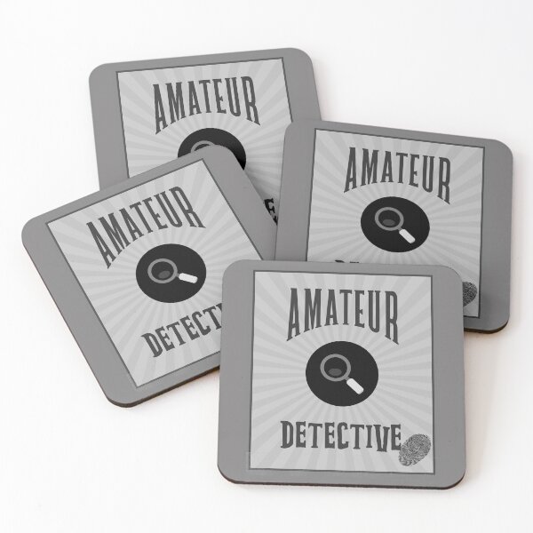 Item preview, Amateur Detective - Grey Tones designed and sold by HobbiesAndFun.
