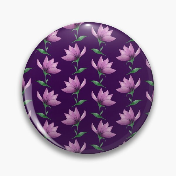 Item preview, Purple Watercolor Flowers on Purple designed and sold by santafespud.