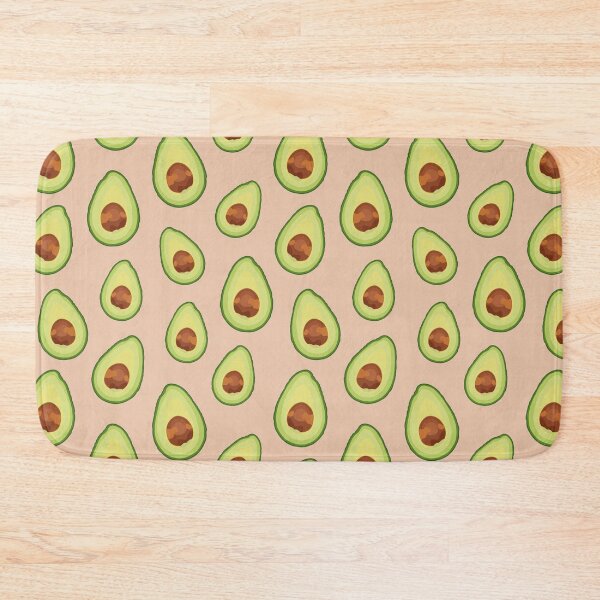 Item preview, Avocado Lady Watercolor Pattern - Pink backgroud designed and sold by Schuva.
