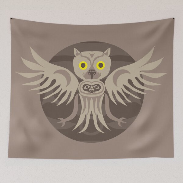 Item preview, western screech owl designed and sold by Mark Gauti.