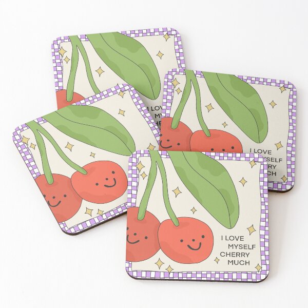 Item preview, I love myself cherry much designed and sold by PeachCatDesigns.