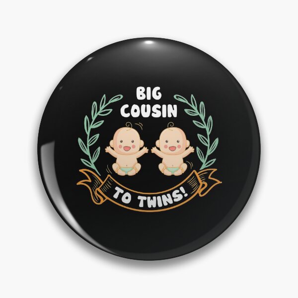 Item preview, Big Cousin to Twins 2018 Family Best Friends designed and sold by TawanPK.